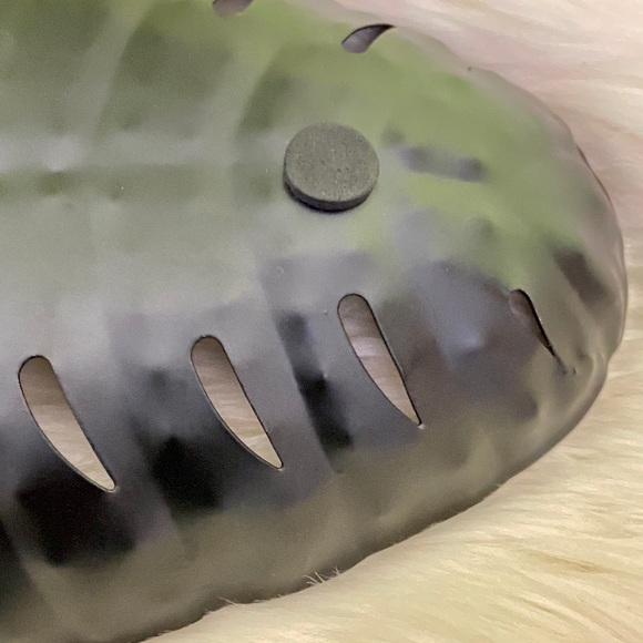 Monstera Black Metal Decorative Tray Catchall - Picture 6 of 15